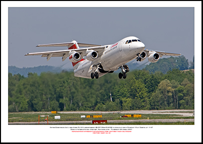 HB-IXP - Swiss European Air Lines Avro RJ100 (Msn E3283) - 04