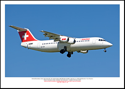 HB-IXR - Swiss European Air Lines Avro RJ100 (Msn E3281) - 01