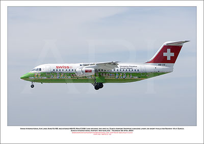 Avro RJ-100's