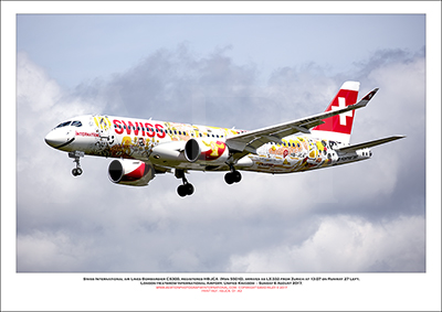 HB-JCA - Swiss International Air Lines  Bombardier CS-300 (Msn 55010) - 01