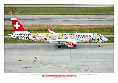 HB-JCA - Swiss International Air Lines  Bombardier CS-300 (Msn 55010) - 07