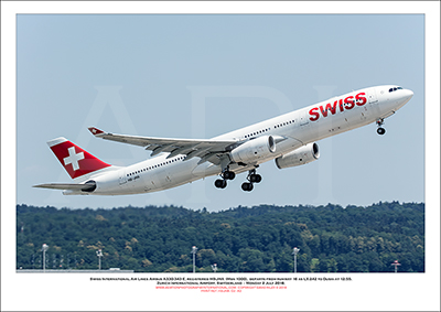 HB-JHA - Swiss International Air Lines Airbus A330-343 E  (Msn 1000) - 02