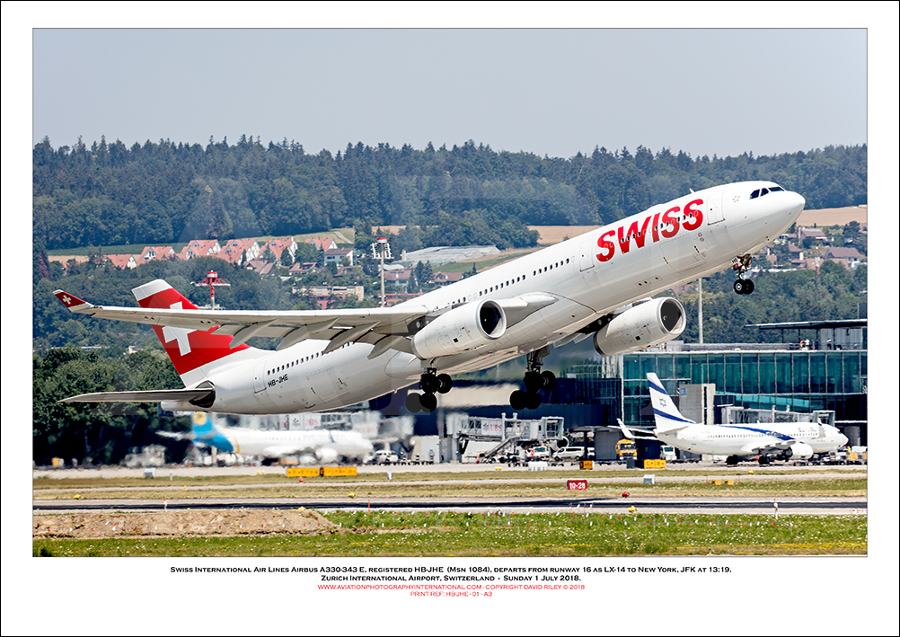 HB-JHE - Swiss International Air Lines Airbus A330-343 E  (Msn 1084) - 01