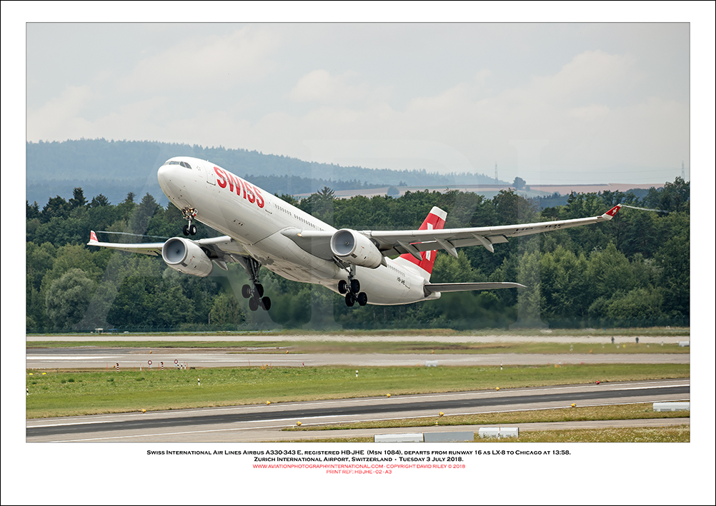 HB-JHE - Swiss International Air Lines Airbus A330-343 E  (Msn 1084) - 02
