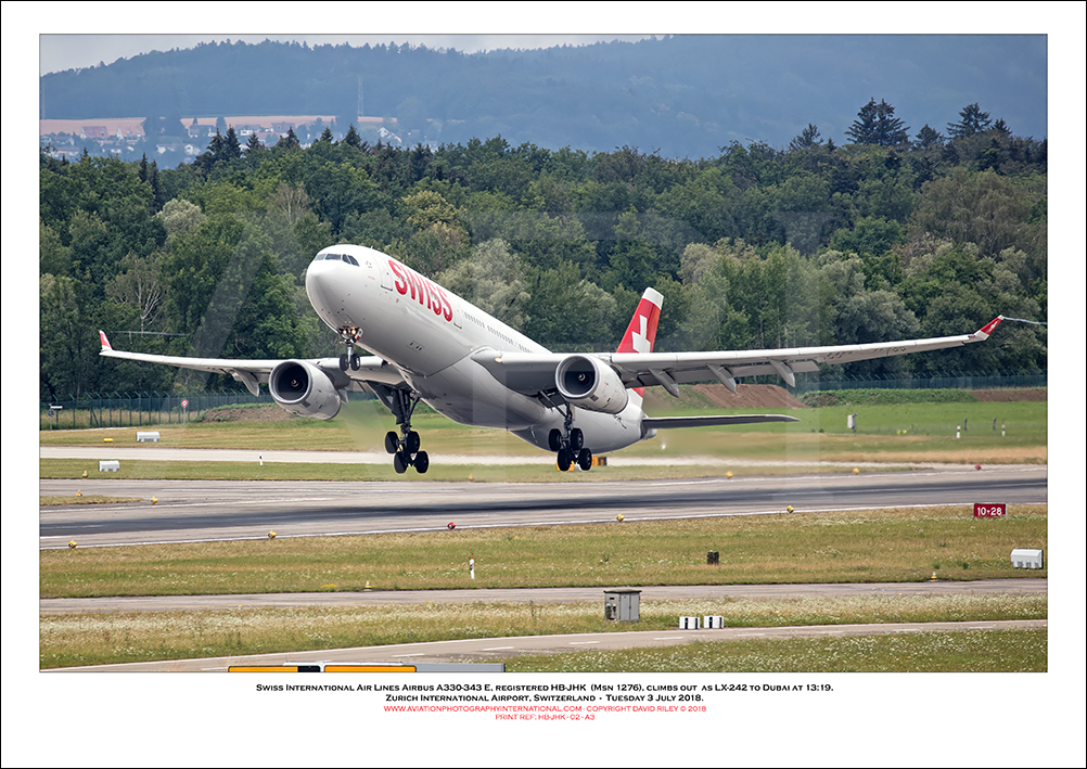 HB-JHK - Swiss International Air Lines Airbus A330-343 E  (Msn 1276) - 02