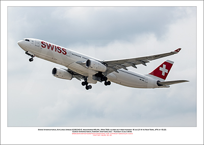HB-JHL - Swiss International Air Lines Airbus A330-343 E  (Msn 1290) - 02