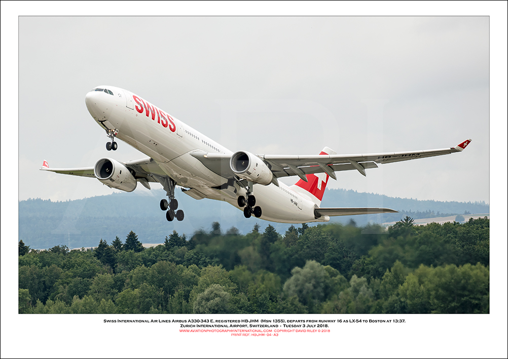 HB-JHM - Swiss International Air Lines Airbus A330-343 E  (Msn 1355) - 04