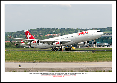 HB-JMA - Swiss International Air Lines Airbus A340-313 X (Msn 538) - 01