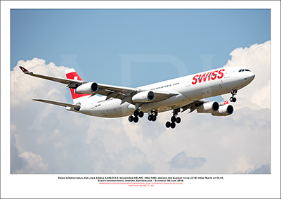 HB-JMC - Swiss International Air Lines Airbus A340-313 X (Msn 546) - 01