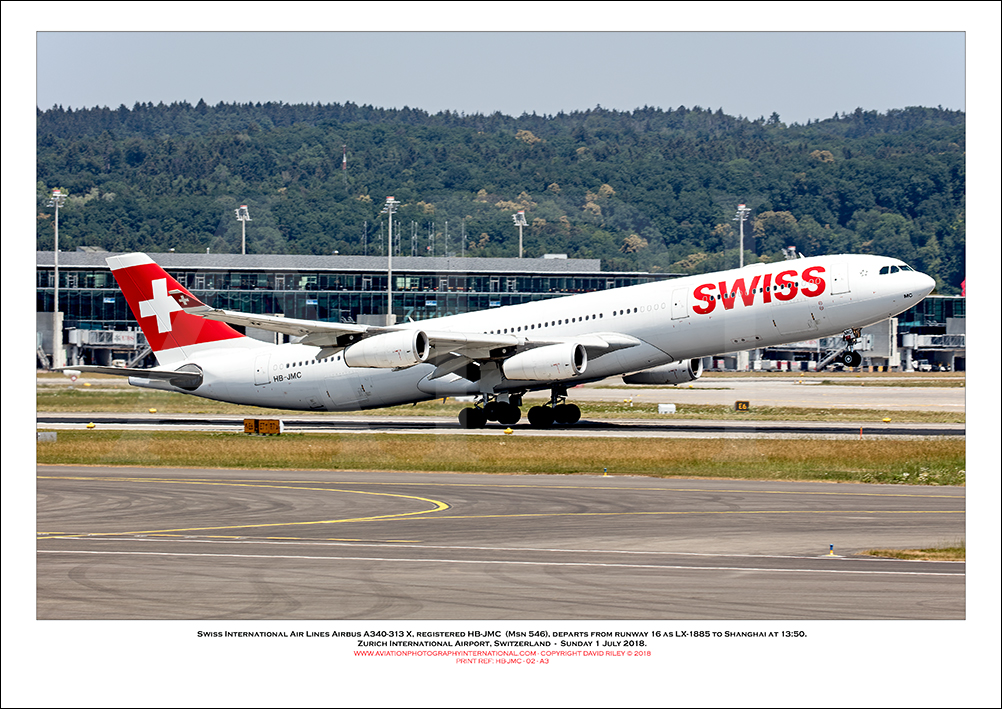 HB-JMC - Swiss International Air Lines Airbus A340-313 X (Msn 546) - 02