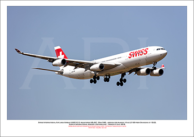 HB-JMC - Swiss International Air Lines Airbus A340-313 X (Msn 546) - 03