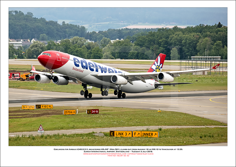 HB-JMF- Edelweiss Air Airbus A340-313 X  (Msn 561) - 06