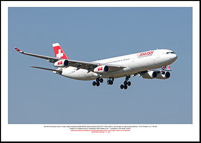 HB-JMF - Swiss International Air Lines Airbus A340-313X (Msn 561) - 11