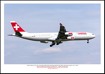 HB-JMG - Swiss International Air Lines Airbus A340-313 X (Msn 538) - 04