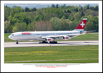 HB-JMH - Swiss International Air Lines Airbus A340-313 E (Msn 585) - 05