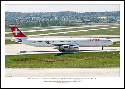 HB-JMH - Swiss International Air Lines Airbus A340-313 E (Msn 585) - 07