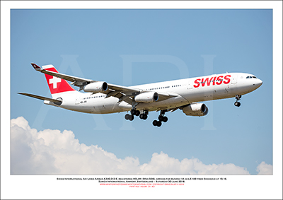 HB-JMI - Swiss International Air Lines Airbus A340-313E (Msn 598) - 01