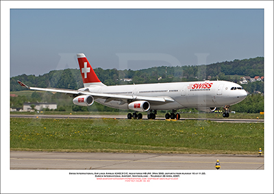 HB-JMI - Swiss International Air Lines Airbus A340-313E (Msn 598) - 02