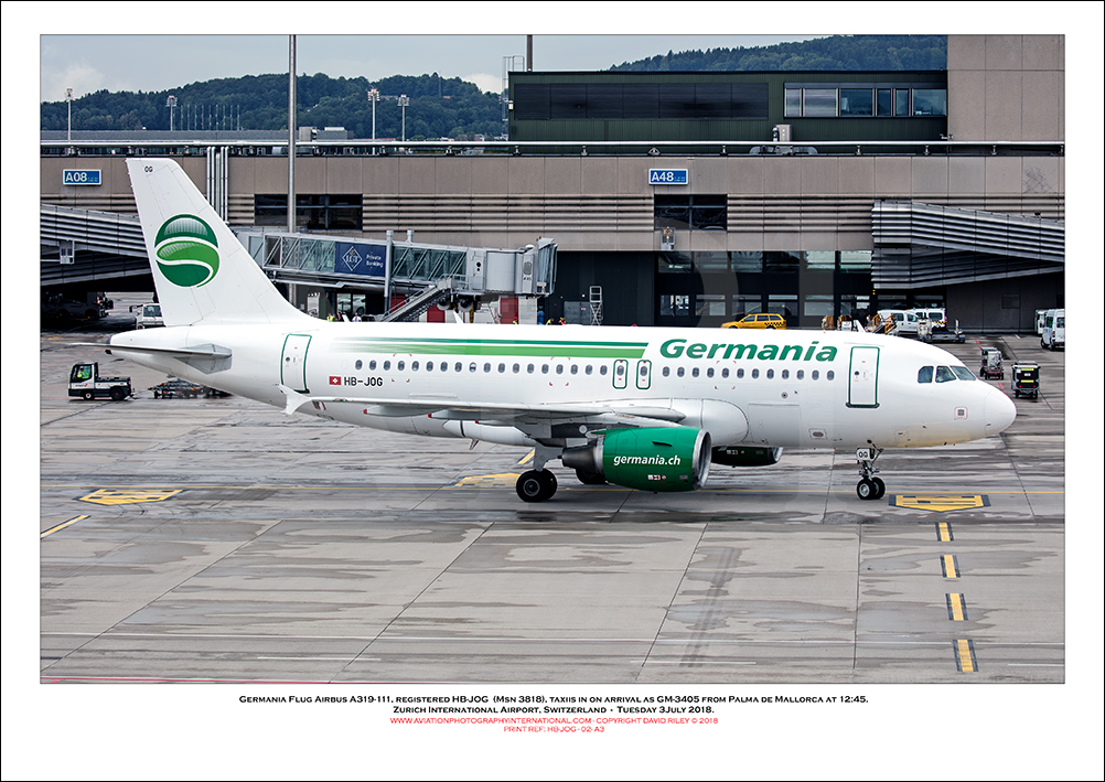 HB-JOG - Germania Luft Airbus A319-111  (Msn  3818) - 02
