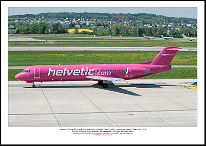 HB-JVF - Helvetic Airways Fokker 100  (Msn 11466) - 02
