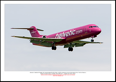 HB-JVG - Helvetic Airways Fokker 100  (Msn 11478) - 04