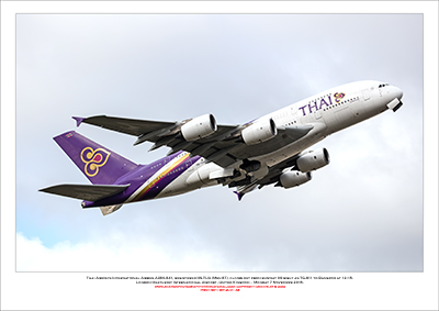 HS-TUA - Thai Airways International Airbus A380-841  (Msn 100) - 01