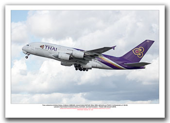 HS-TUC - Thai Airways International Airbus A380-841  (Msn 100) - 01