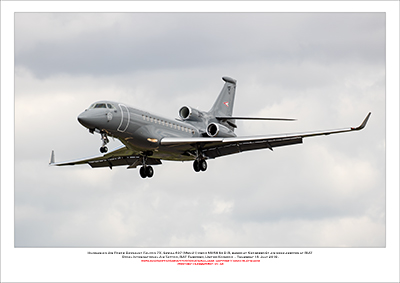 HUINGARY-607 - Hungarian Air Force Dassault Falcon 7X  (Msn 21) - 01