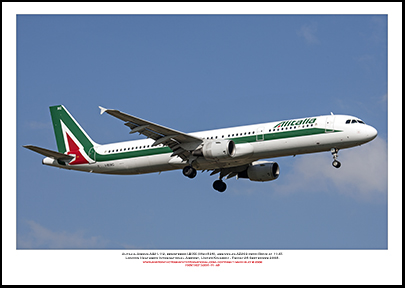 I-BIXC- Alitalia Airbus A321-112  (Msn 526) - 01