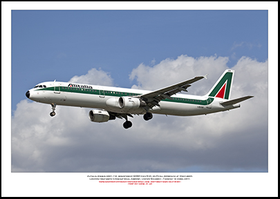 I-BIXM- Alitalia Airbus A321-112  (Msn 514) - 01