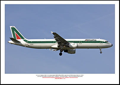 I-BIXQ- Alitalia Airbus A321-112  (Msn 586) - 01