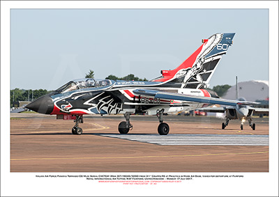 ITALY-CSX7041 -Italian Air Force Panavia Tornado IDS MLU (Msn 357/IS040/5050) - 01