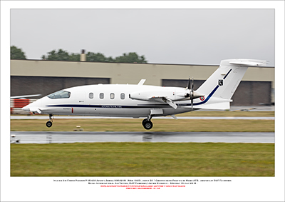 ITALY-MM-62161- IItalian Air Force Piaggio P180AM Avanti,  (Msn 1025) - 01