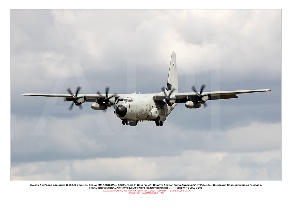ITALY-MM-62186 - Italian Air Force Lockheed C130J Hercules (Msn 5520) - 01