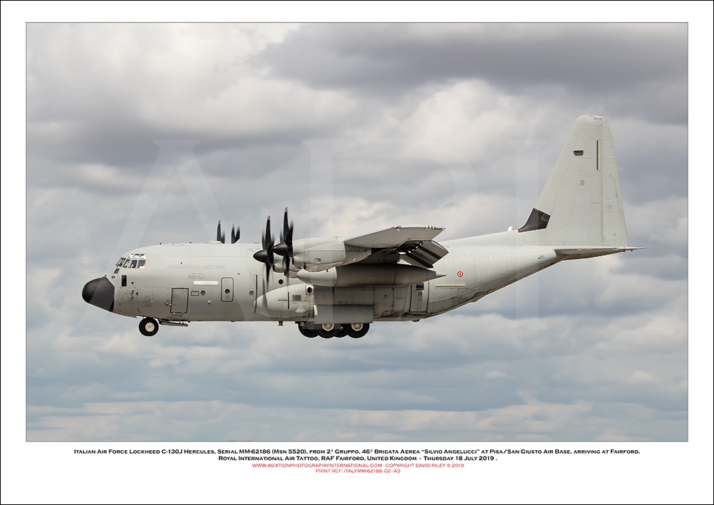ITALY-MM-62186 - Italian Air Force Lockheed C130J Hercules (Msn 5520) - 02
