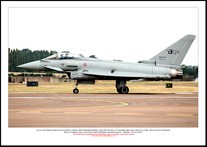 ITALY-MM-7343 - Italian Air Force Eurofighter Typhoon F-2000A (Msn  IS069) - 01