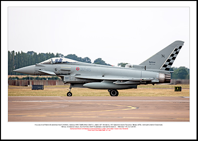 ITALY-MM-7345 - Italian Air Force Eurofighter Typhoon F-2000A (Msn  IS071) - 01