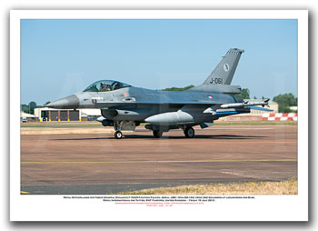 J-061 - Royal Netherlands Air Force General Dynamics F-16AM Fighting Falcon (Msn 6D-144) - 01