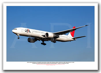 JA736J - Japan Airlines Boeing 777-346 ER (Msn 32435 Ln 583) - 01