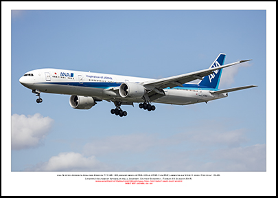 JA785A- All Nippon Airways Boeing 777-381 ER  (Msn 37951 Ln 855) - 02