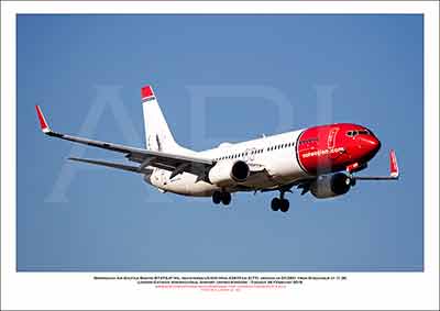 LN-NIH- Norwegian Air Shuttle Boeing 737-8JP WL (Msn 43879 Ln 5177) - 01