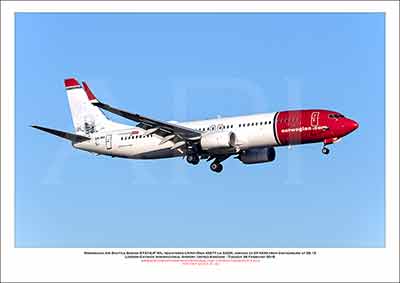 LN-NII- Norwegian Air Shuttle Boeing 737-8JP WL (Msn 43877 Ln 5204) - 01