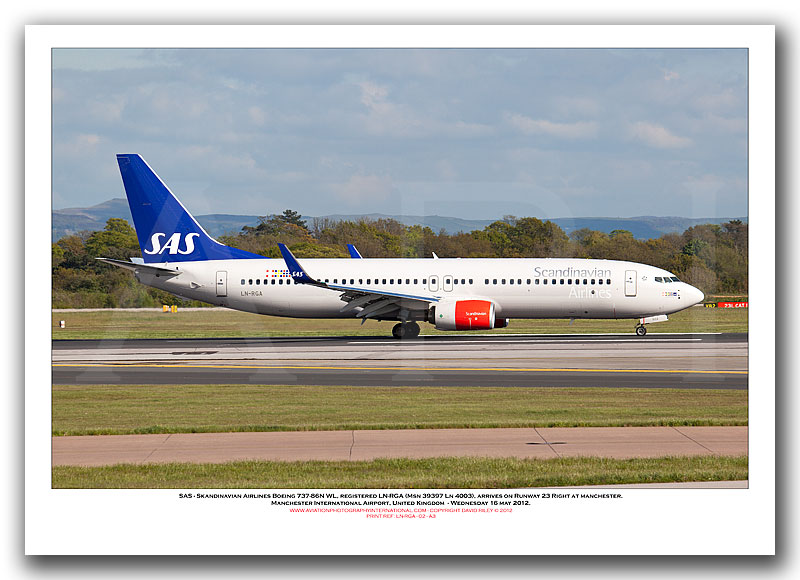 LN-RGA - SAS Skandinavian Airlines Boeing 737-86N WL (Msn 39397 Ln 4003) - 02