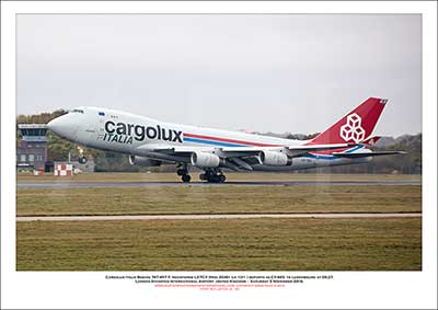 LX-TCV-  Cargolux Boeing 747-4R7F  (Msn 30401 Ln 1311) - 01