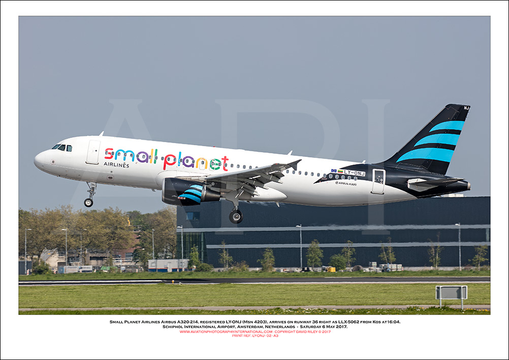 LY-ONJ - Small Planet Airlines Airbus A320-214 (Msn  4203) - 02