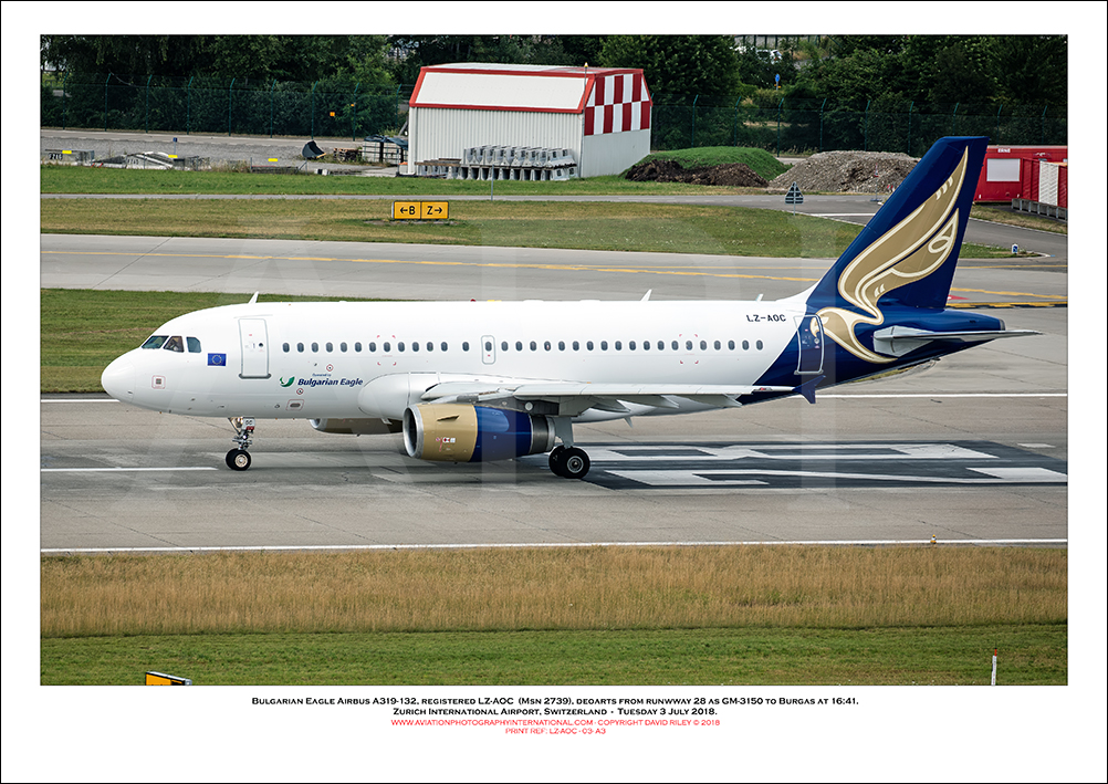 LZ-AOC-  Bulgarian Eagle Airbus A319-132 (Msn 2739) - 03