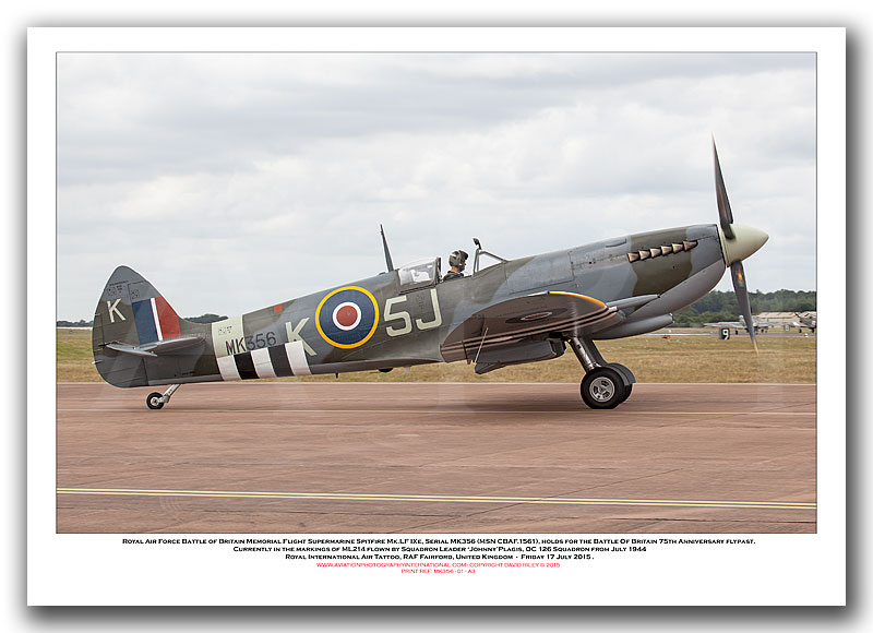 MK356 - Royal Air Force Battle of Britain Memorial Flight Supermarine Spitfire Mk.LF IXe (Msn CBAF.1561) - 01