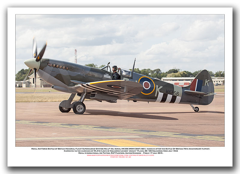 MK356 - Royal Air Force Battle of Britain Memorial Flight Supermarine Spitfire Mk.LF IXe (Msn CBAF.1561) - 03