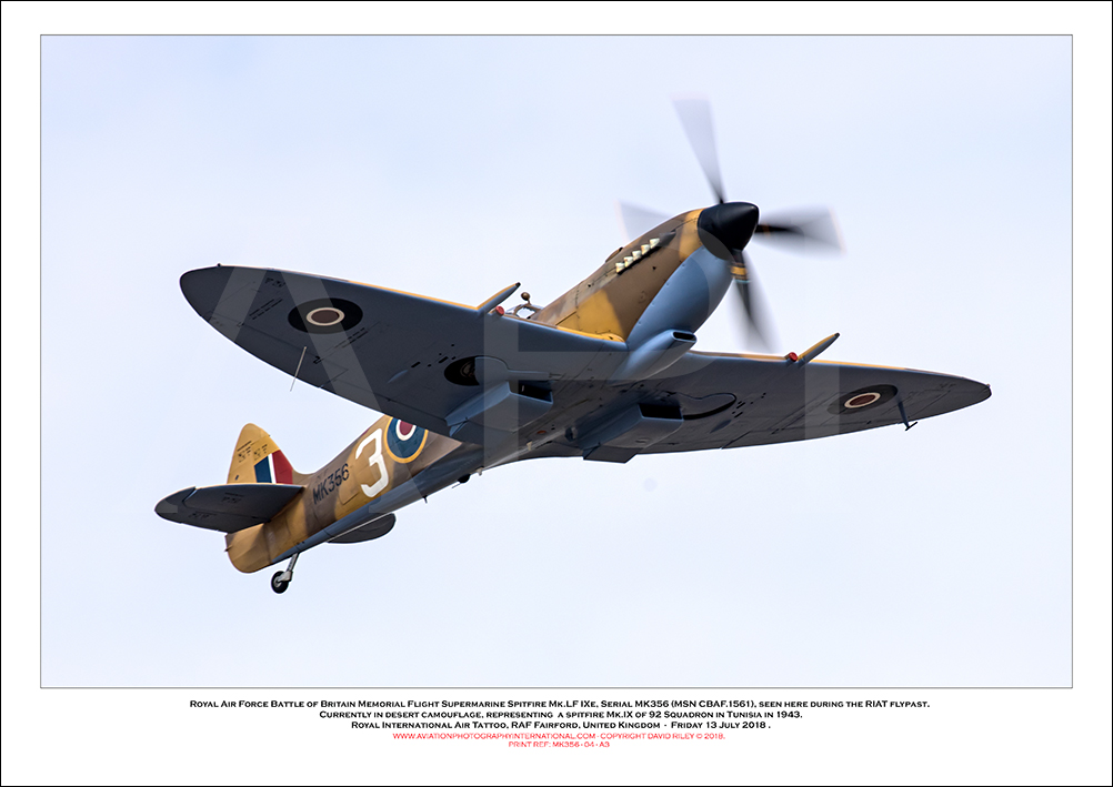 MK356 - Royal Air Force Battle of Britain Memorial Flight Supermarine Spitfire Mk.LF IXe (Msn CBAF.1561) - 04