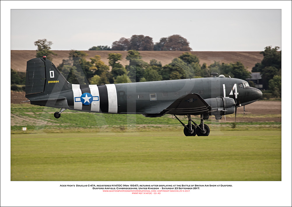 N147DC- Aces High�s  Douglas C-47A (Msn 19347 ) - 03